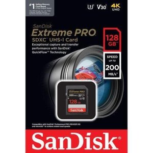 Camera memory card 128g sandisk