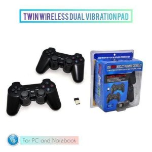Gamepad wireless double